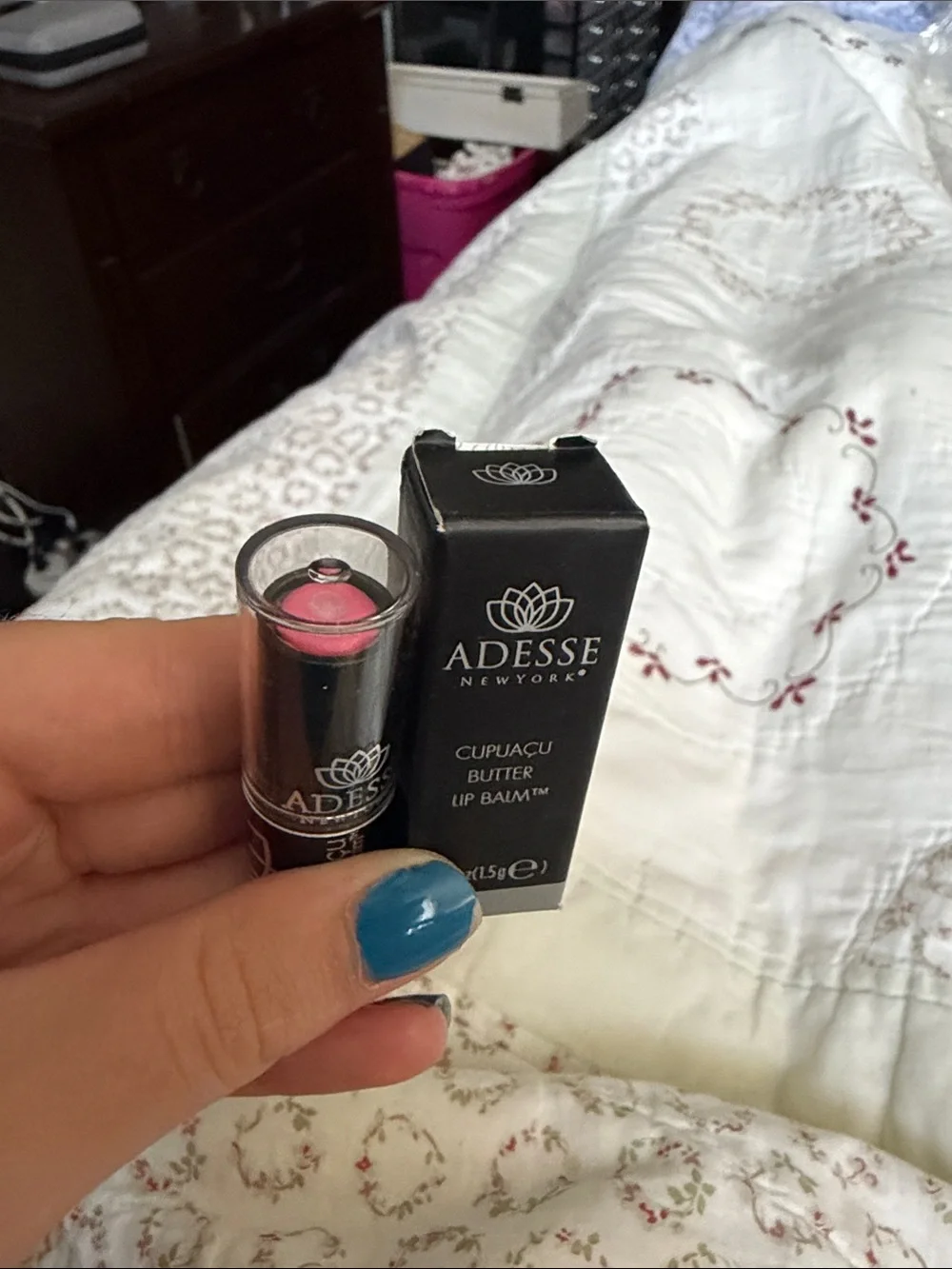 Cupuaçu Butter Lip Balm — Blue Accent